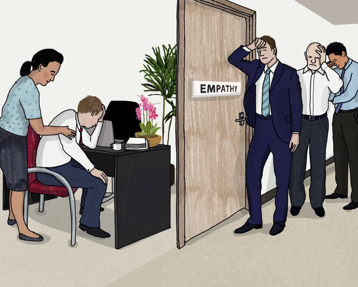 The Persistent / The Care Tax - Hanna Melin - Anna Goodson Illustration Agency