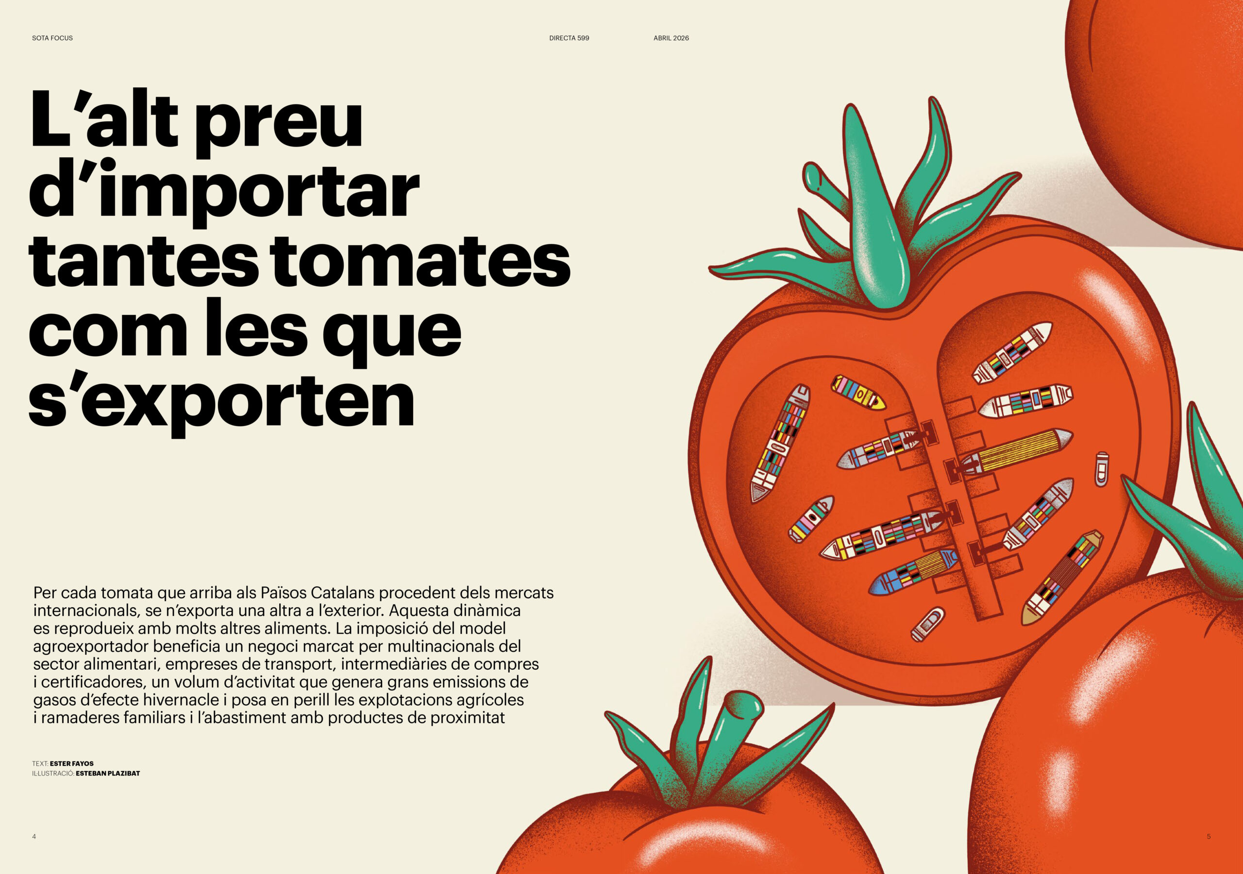 Esteban Plazibat / La Directa / Exporter pour importer. Comment ça marche ?