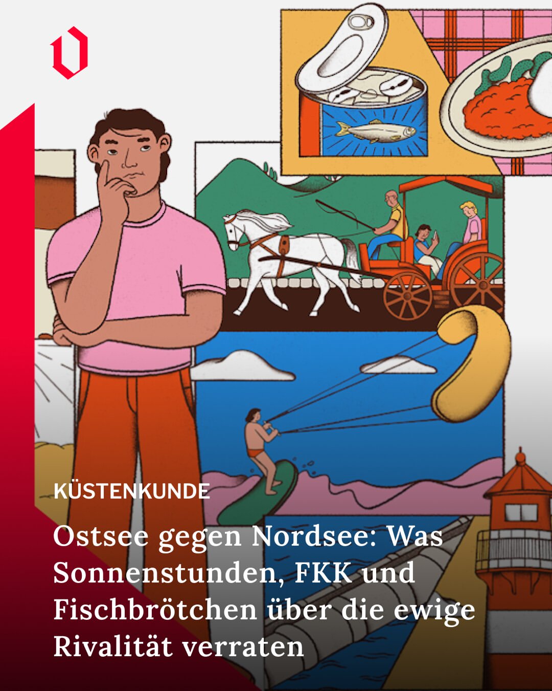 Esteban Plazibat / Ostdeutsche Allgemeine / Mer Baltique contre mer du Nord