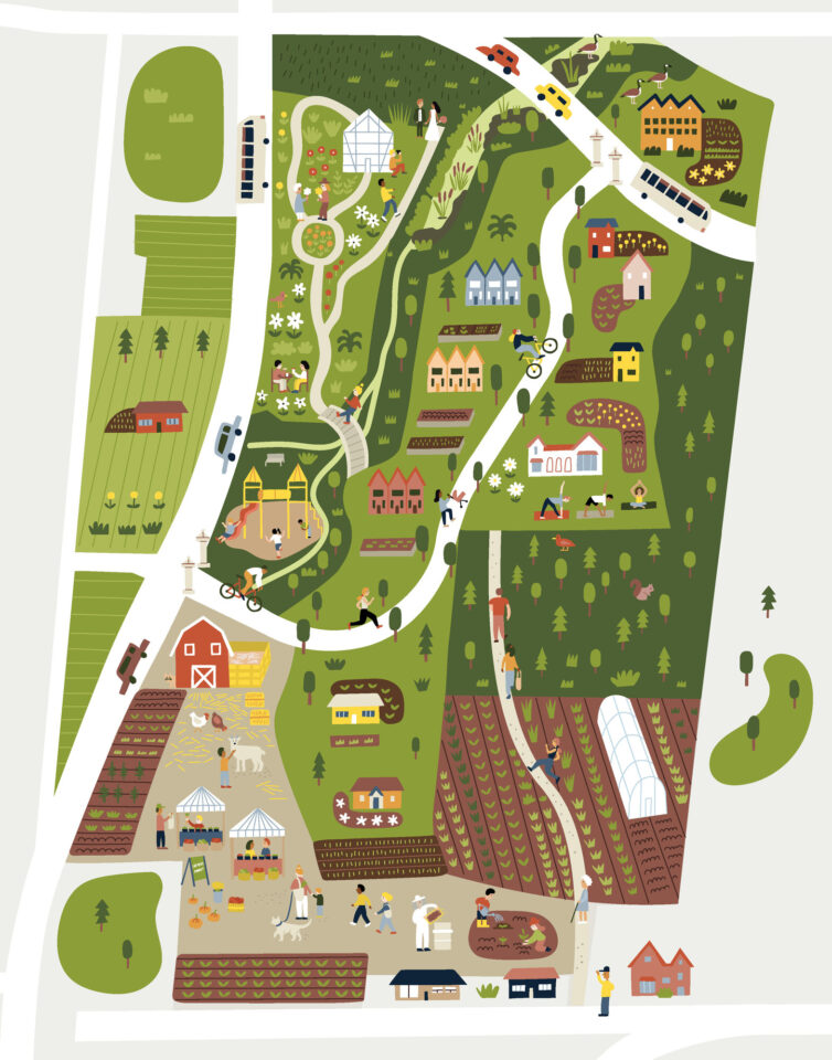 Alysha Dawn / Oskar Group Agrihood Map