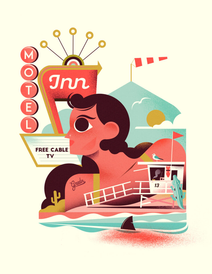 Motel Poster Gredin