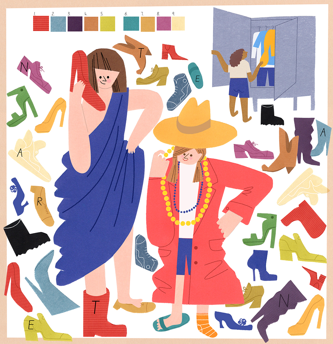 Brigitte Magazine / Children’s Riddle - Stephanie Wunderlich - Anna Goodson Illustration Agency
