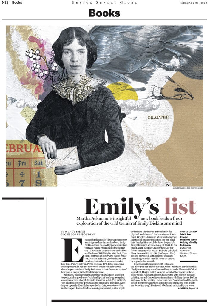 Boston Globe Book Review - Katy Lemay - Anna Goodson Illustration Agency