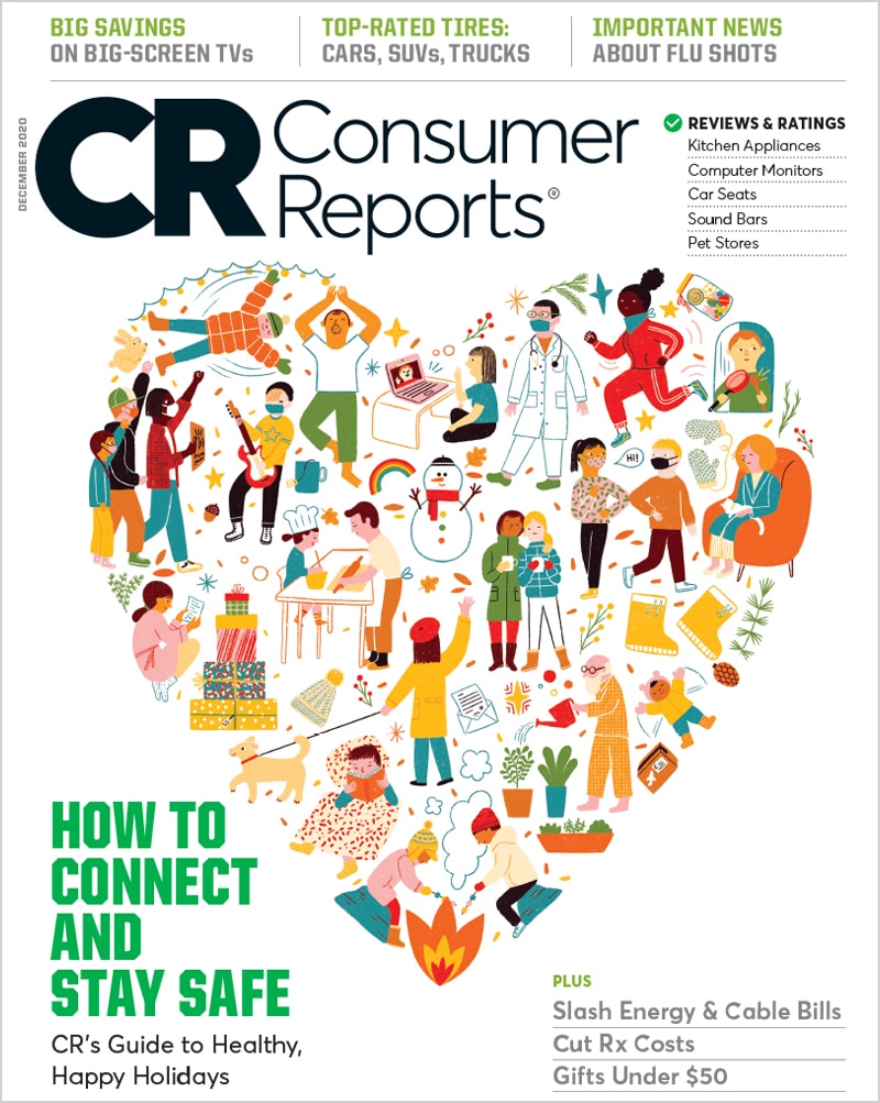 Consumer Report/ December issue - Marta Antelo - Anna Goodson Illustration Agency