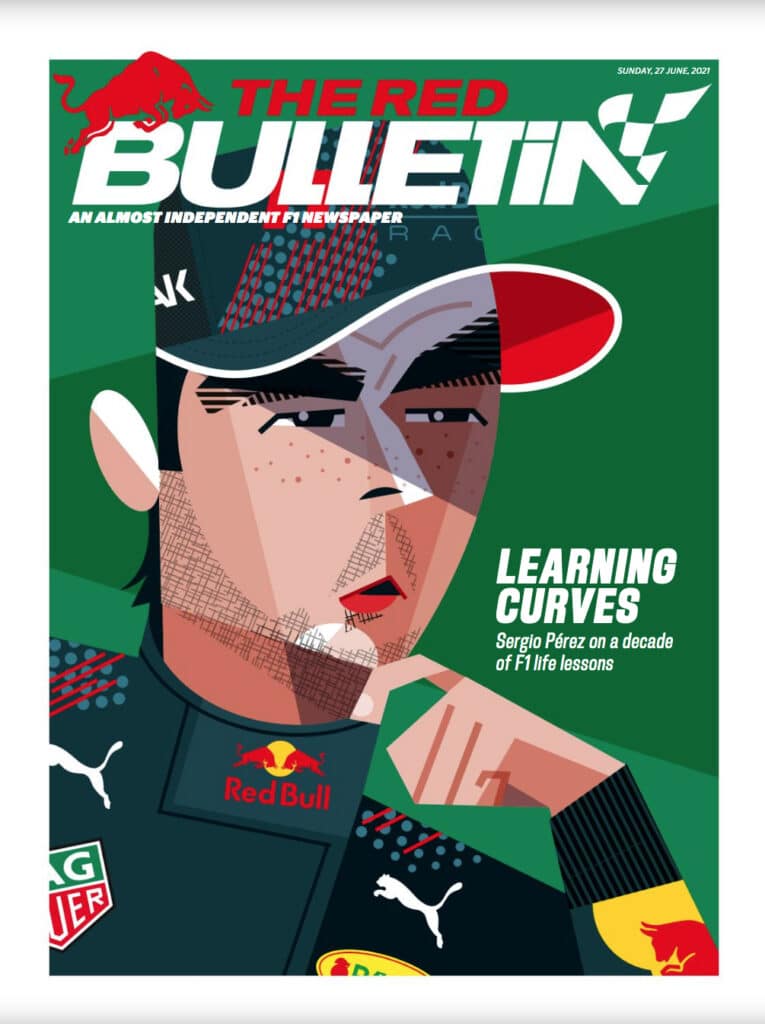 Cover illustration for The Red Bulletin - Pablo Lobato - Anna Goodson Illustration Agency