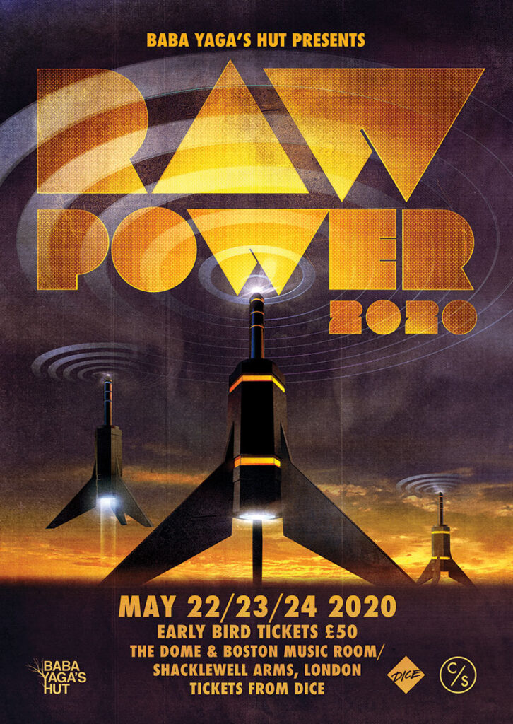 Raw Power Festival 2020 - Andy Potts - Anna Goodson Illustration Agency