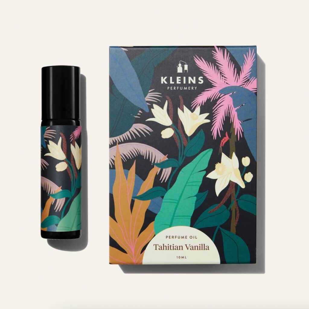 Tahitian Vanilla Perfume Oil &#8211; Kleins Perfumery - Lucila Perini - Anna Goodson Illustration Agency