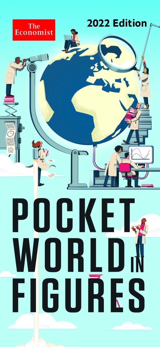 The Economist/ Pocket World Figures - Nathan Hackett - Anna Goodson Illustration Agency