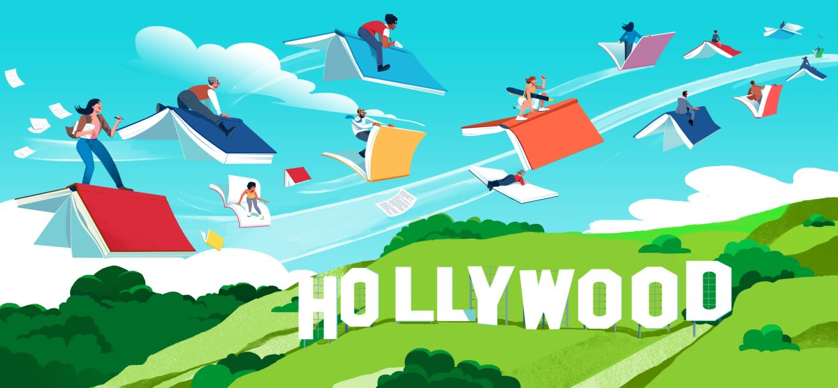 For Authors, The Future is &#8216;MultiHyphenate / The Hollywood Reporter - Nathan Hackett - Anna Goodson Illustration Agency