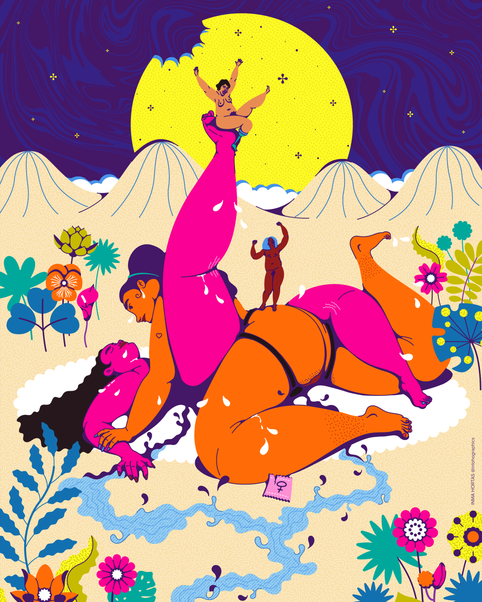 Kamasutra+ LGBT edition for Sidaction x Kiblind - Inma Hortas - Anna Goodson Illustration Agency