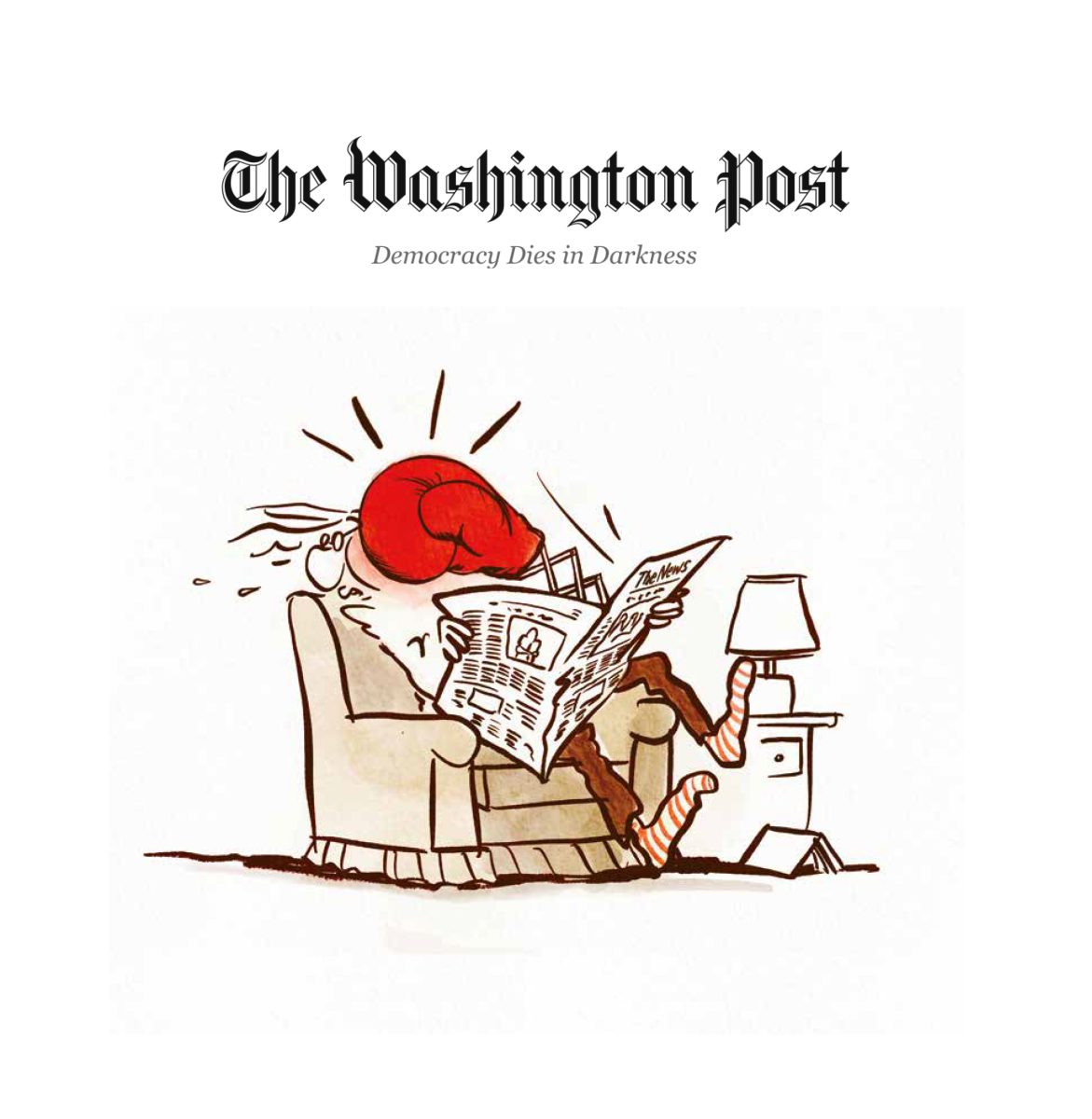 Maren Amni / Opinion section/  The Washington Post - Maren Amini - Anna Goodson Illustration Agency