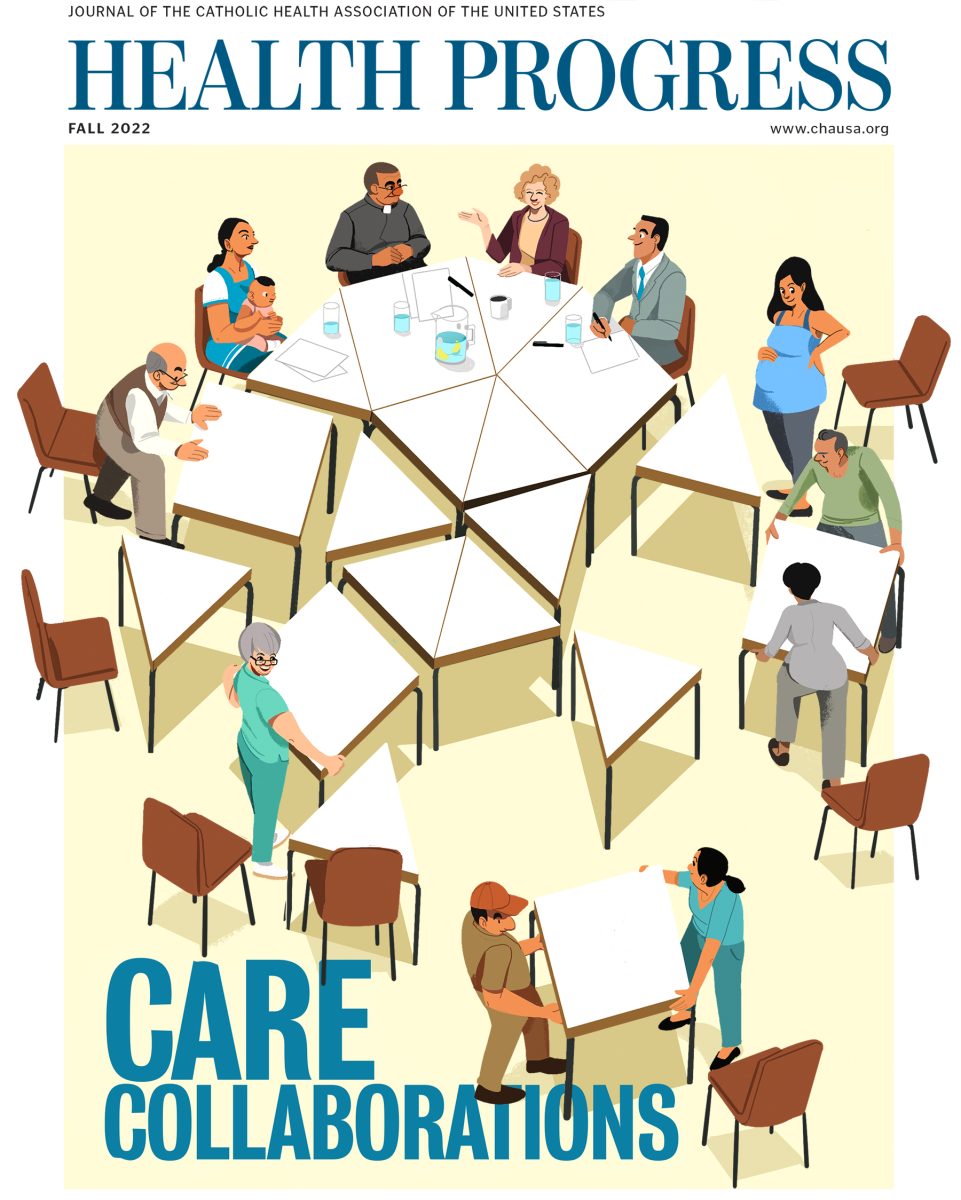 Care Collaborations / Health Progress Magazine - Nathan Hackett - Anna Goodson Illustration Agency