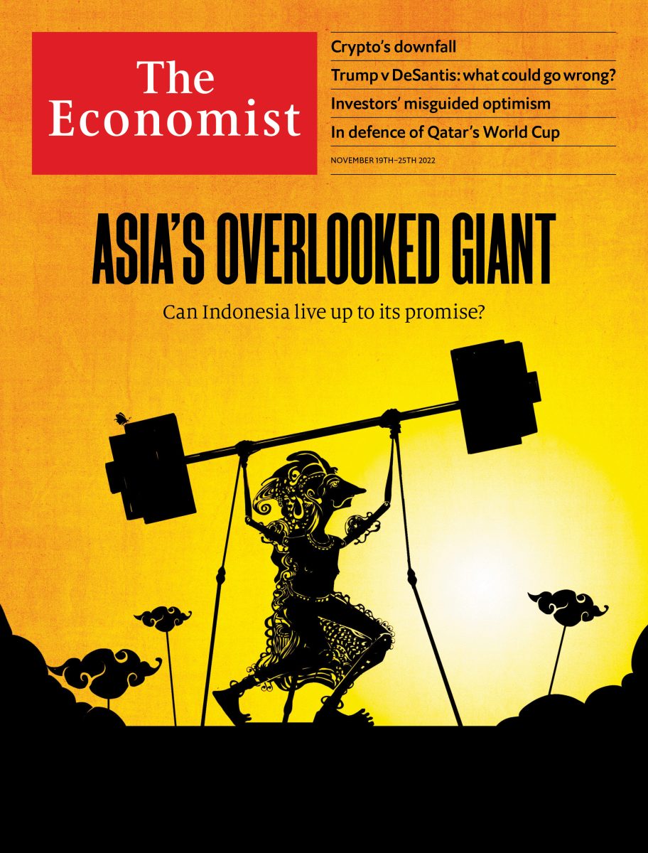 ASIA’S OVERLOOKED GIANT / The Economist / Cover Illustration - Andrea Ucini - Anna Goodson Illustration Agency